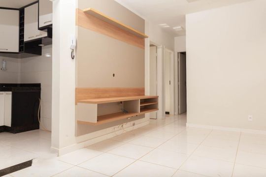 Sala de apartamento para alugar com 3 quartos, 67m² em Lídice, Uberlândia