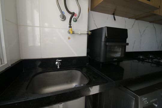 Área de Serviço de apartamento à venda com 2 quartos, 43m² em Anil, Rio de Janeiro