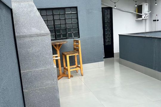 Área externa de apartamento para alugar com 1 quarto, 54m² em Jardim da Luz, Goiânia