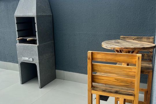Área externa de apartamento para alugar com 1 quarto, 54m² em Jardim da Luz, Goiânia