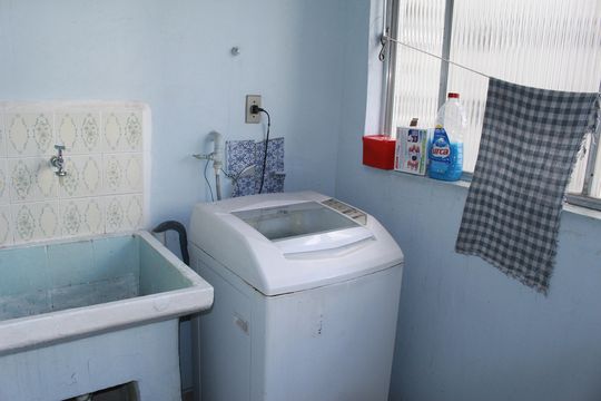 Área de serviço de apartamento à venda com 3 quartos, 165m² em Higienópolis, São Paulo