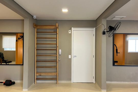 Área comum - Academia de apartamento à venda com 2 quartos, 34m² em Parque Industrial Tomas Edson, São Paulo