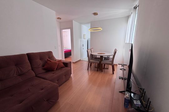 Sala de apartamento para alugar com 2 quartos, 64m² em Recreio, Rio de Janeiro