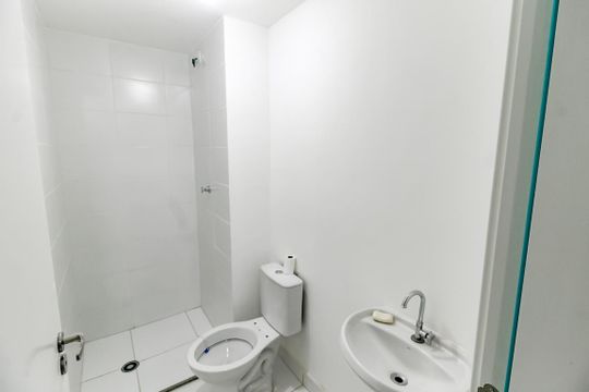 Banheiro de apartamento para alugar com 2 quartos, 33m² em Vila Andrade , São Paulo