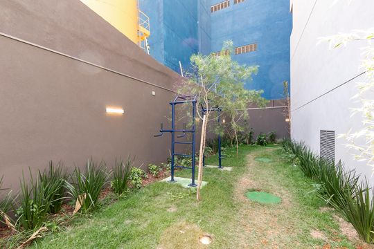 Área Comum de kitnet/studio para alugar com 1 quarto, 17m² em Santo Amaro, São Paulo