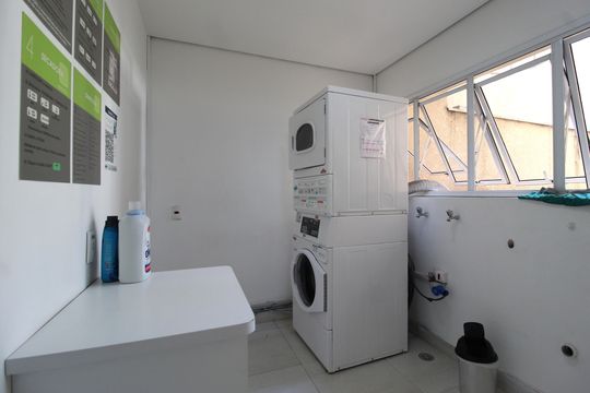Área Comum - Lavanderia de apartamento à venda com 1 quarto, 51m² em Itaim Bibi, São Paulo