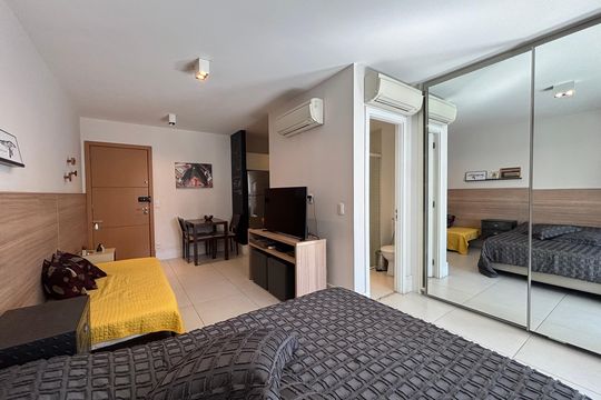 Studio de kitnet/studio à venda com 1 quarto, 37m² em Itaim Bibi, São Paulo