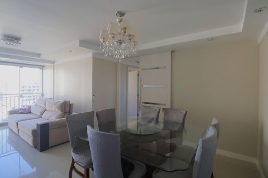 Sala de apartamento para alugar com 3 quartos, 89m² em Centro, Canoas