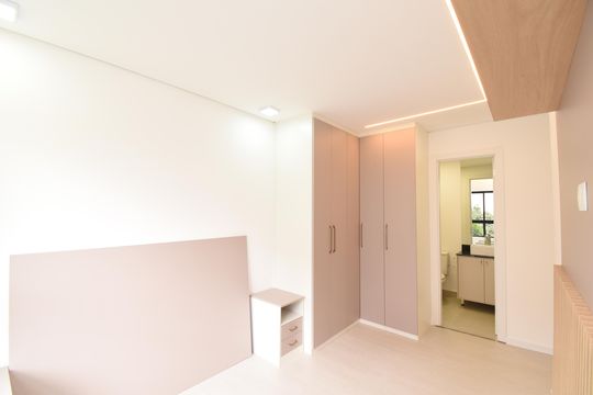 Suíte de apartamento à venda com 2 quartos, 62m² em Tingui, Curitiba