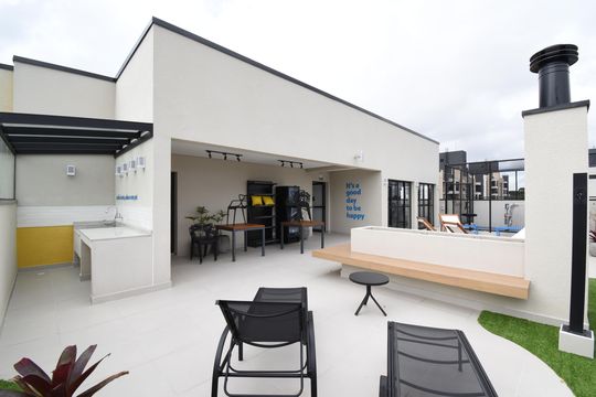 Área comum de apartamento à venda com 2 quartos, 62m² em Tingui, Curitiba