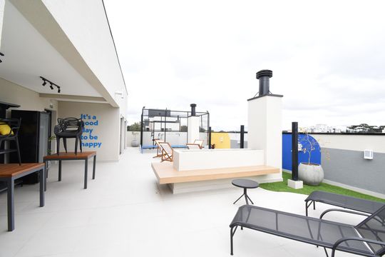Área comum de apartamento à venda com 2 quartos, 62m² em Tingui, Curitiba