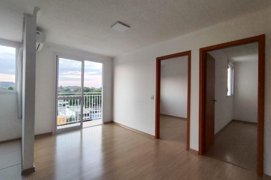 Sala de apartamento para alugar com 2 quartos, 50m² em Santo Afonso, Novo Hamburgo