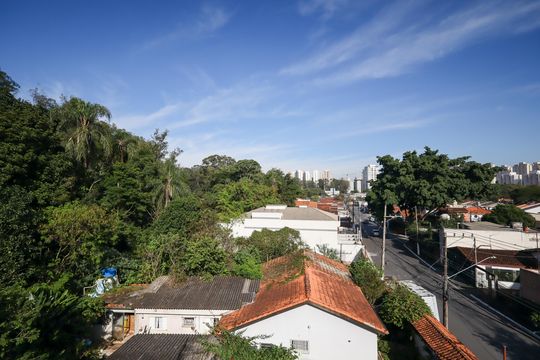 Vista Prédio de kitnet/studio à venda com 1 quarto, 30m² em Jardim Sabara, São Paulo