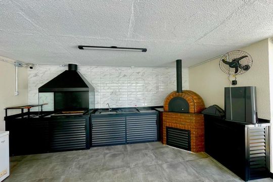 Área comum - Churrasqueira de apartamento à venda com 2 quartos, 75m² em Vila Augusta, Guarulhos
