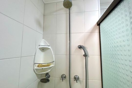 Banheiro da Suíte de apartamento à venda com 2 quartos, 75m² em Vila Augusta, Guarulhos