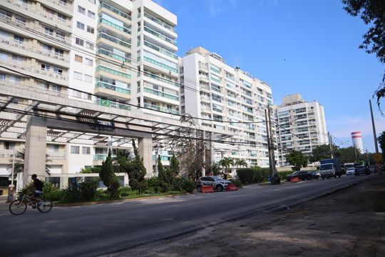 FACHADA de apartamento para alugar com 3 quartos, 110m² em Recreio dos Bandeirantes, Rio de Janeiro