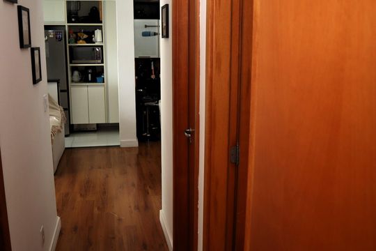 CORREDOR de apartamento para alugar com 3 quartos, 110m² em Recreio dos Bandeirantes, Rio de Janeiro