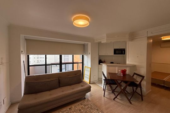 Apartamento para alugar com 1 quarto, 40m² em Higienópolis, São Paulo