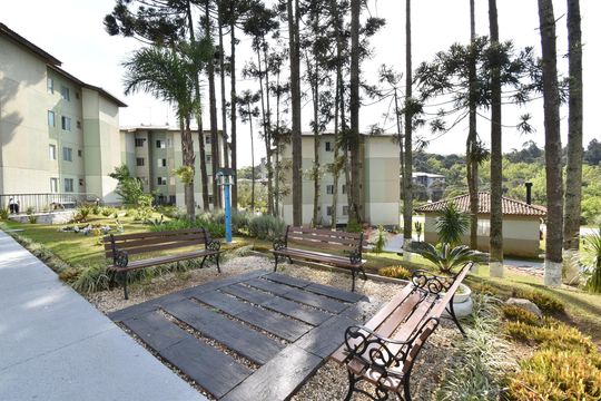 Área comum de apartamento para alugar com 2 quartos, 44m² em Santa Cândida, Curitiba