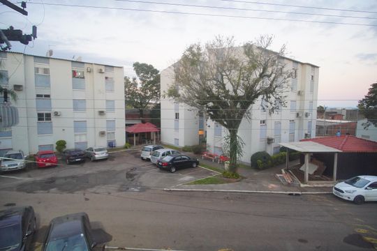 Vista da Sala de apartamento para alugar com 2 quartos, 53m² em Canudos, Novo Hamburgo