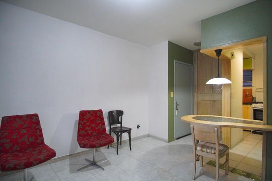 Sala de apartamento para alugar com 2 quartos, 53m² em Canudos, Novo Hamburgo