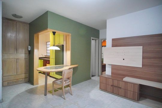 Sala de apartamento para alugar com 2 quartos, 53m² em Canudos, Novo Hamburgo