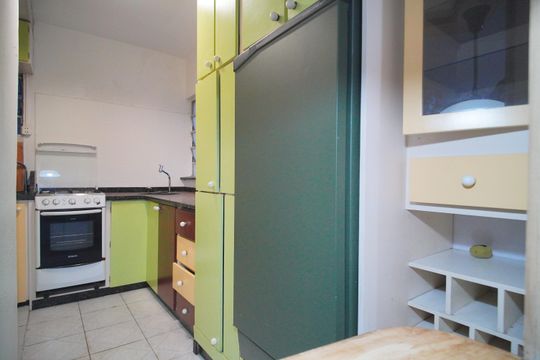 Cozinha de apartamento para alugar com 2 quartos, 53m² em Canudos, Novo Hamburgo