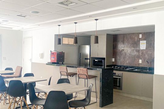 Área comum de apartamento à venda com 3 quartos, 69m² em Vila Gumercindo, São Paulo