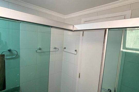 Banheiro da Suíte de apartamento à venda com 3 quartos, 69m² em Vila Gumercindo, São Paulo