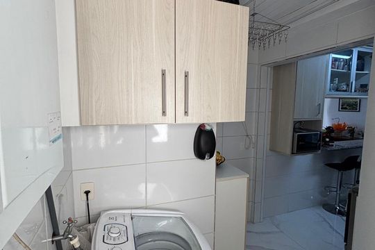 Área de serviço de apartamento à venda com 3 quartos, 69m² em Vila Gumercindo, São Paulo