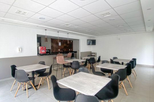 Área comum de apartamento à venda com 3 quartos, 69m² em Vila Gumercindo, São Paulo
