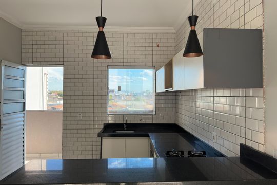Sala/Cozinha de kitnet/studio para alugar com 1 quarto, 35m² em Jardim das Industrias, Jacareí