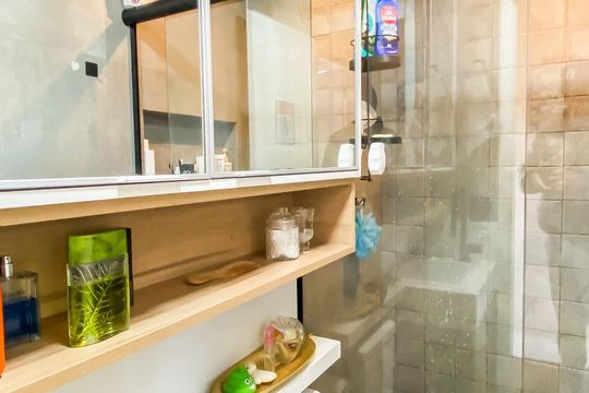 Banheiro de apartamento à venda com 2 quartos, 39m² em Vila Ré, São Paulo