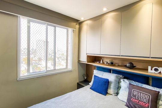 Quarto de apartamento à venda com 2 quartos, 39m² em Vila Ré, São Paulo