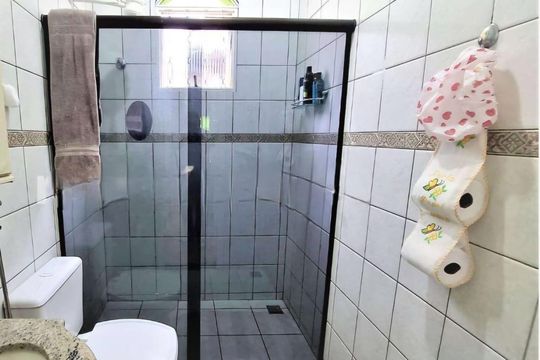 Banheiro 2 de casa de condomínio à venda com 4 quartos, 220m² em Doutor Lund, Lagoa Santa