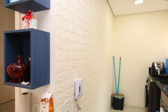 Cozinha de apartamento para alugar com 2 quartos, 38m² em Jardim Bartira, São Paulo
