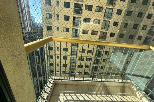 Varanda da Sala de apartamento para alugar com 3 quartos, 90m² em Alphaville, Barueri