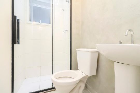 Banheiro de apartamento para alugar com 2 quartos, 38m² em Vila Progresso (zona Leste), São Paulo