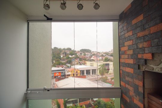 Vista da Sala de apartamento à venda com 2 quartos, 54m² em Operário, Novo Hamburgo