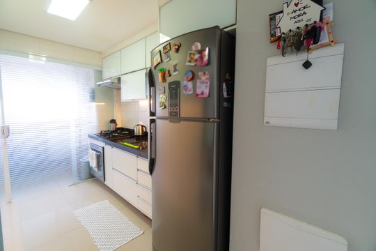 Cozinha de apartamento à venda com 2 quartos, 73m² em Jabaquara, São Paulo
