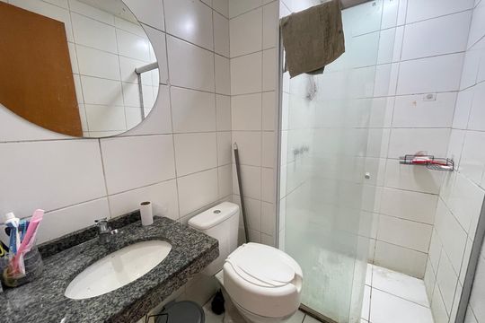 Banheiro de apartamento à venda com 2 quartos, 44m² em Jardim Boa Vista (zona Oeste), São Paulo