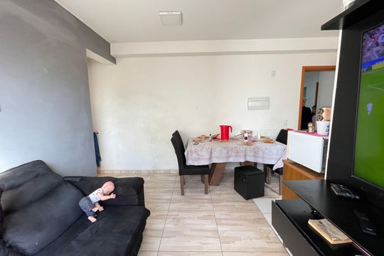 Sala de apartamento à venda com 2 quartos, 44m² em Jardim Boa Vista (zona Oeste), São Paulo