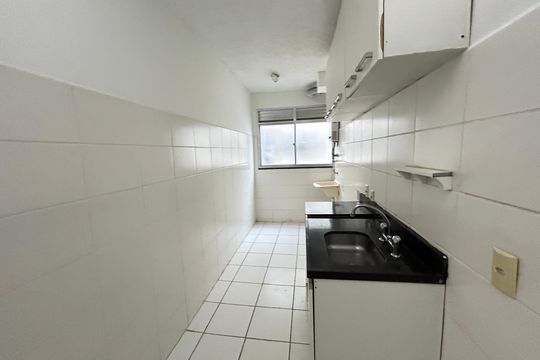 Cozinha de apartamento para alugar com 2 quartos, 44m² em Pavuna, Nilópolis