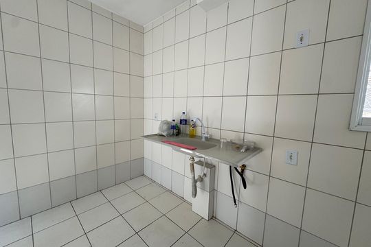 Cozinha de apartamento para alugar com 2 quartos, 49m² em Metalúrgicos, Osasco