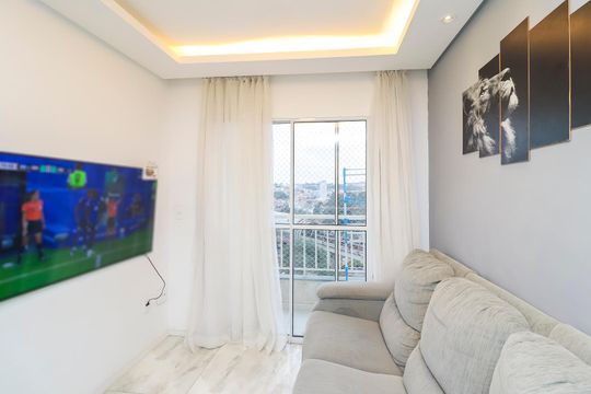 Sala de apartamento à venda com 2 quartos, 40m² em Itaquera, São Paulo
