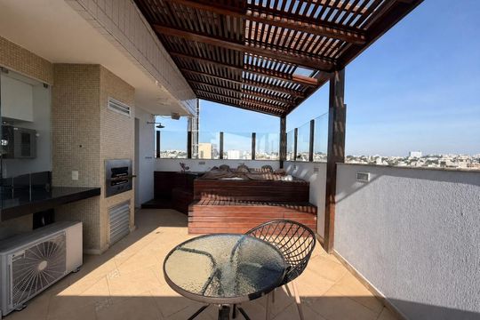 Área externa de apartamento à venda com 3 quartos, 234m² em Dona Clara, Belo Horizonte