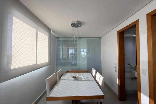 Sala de apartamento à venda com 3 quartos, 234m² em Dona Clara, Belo Horizonte