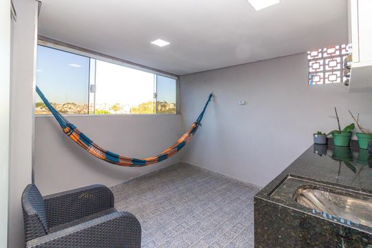 Área de Serviço de apartamento à venda com 2 quartos, 80m² em Jardim Edilene, São Paulo