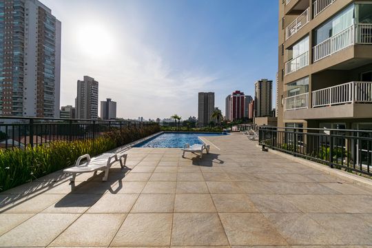 Área comum - Piscina de apartamento à venda com 1 quarto, 41m² em Vila Mascote, São Paulo
