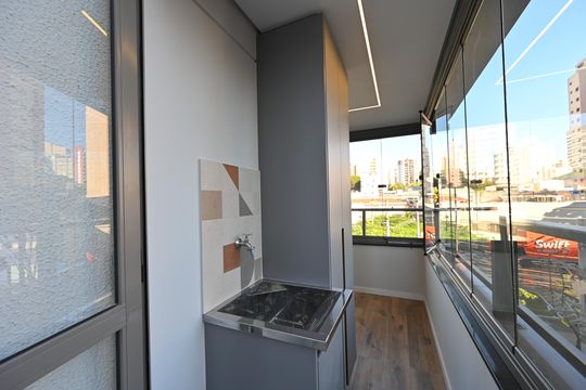 Lavanderia de kitnet/studio para alugar com 1 quarto, 40m² em Vila Clementino, São Paulo
